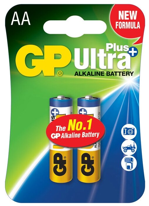 Батарейка AA GP Ultra Plus Alkaline 15AUP (фото modal 1)