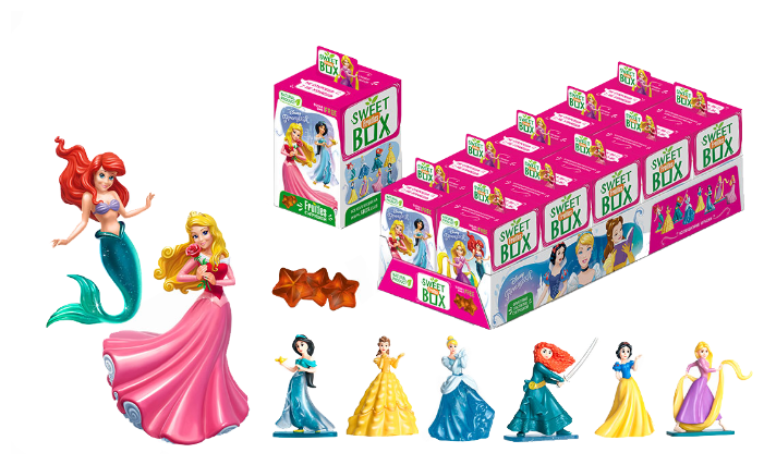 Пастила Sweet Box Fruitles Disney Принцессы с игрушкой 5 г (фото modal 2)