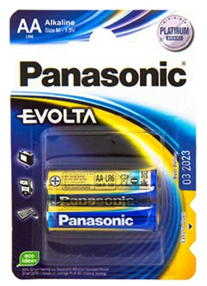 Батарейка AA Panasonic Evolta LR6EGE (фото modal 1)