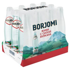 Минеральная вода Borjomi газированная стекло (фото modal nav 6)