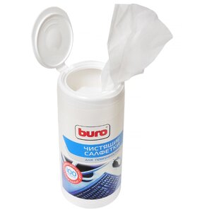 Buro BU-Tsurface влажные салфетки 100 шт. для оргтехники (фото modal nav 2)