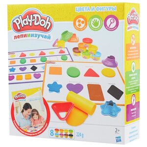 Масса для лепки Play-Doh Цвета и фигуры (B3404) (фото modal nav 1)