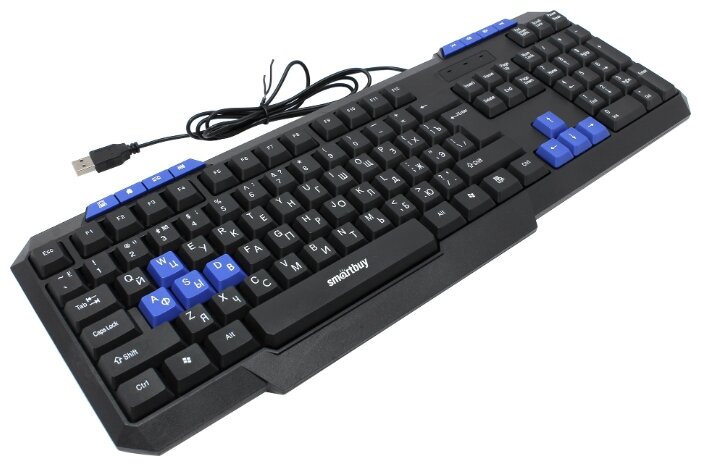 Клавиатура SmartBuy SBK-221U-K Black USB (фото modal 1)