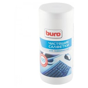 Buro BU-Tsurface влажные салфетки 100 шт. для оргтехники (фото modal nav 3)