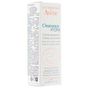 AVENE Cleanance HYDRA Успокаивающий крем для пересушенной проблемной кожи (фото modal nav 3)