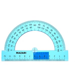 MAZARI Транспортир 180° 12 см (M-9720) (фото modal nav 1)