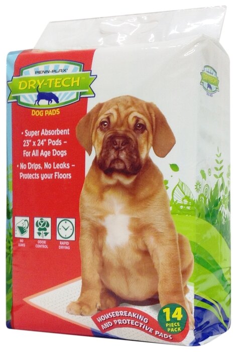 Пеленки для собак впитывающие Penn-Plax Dry Tech Pads 61х58 см (фото modal 2)