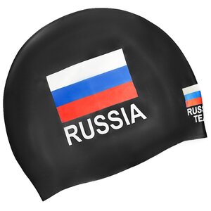 Шапочка для плавания MAD WAVE Print Russian Team (фото modal nav 3)