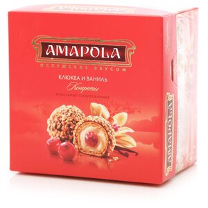 Набор конфет Amapola Клюква и ваниль 100 г (фото modal nav 3)