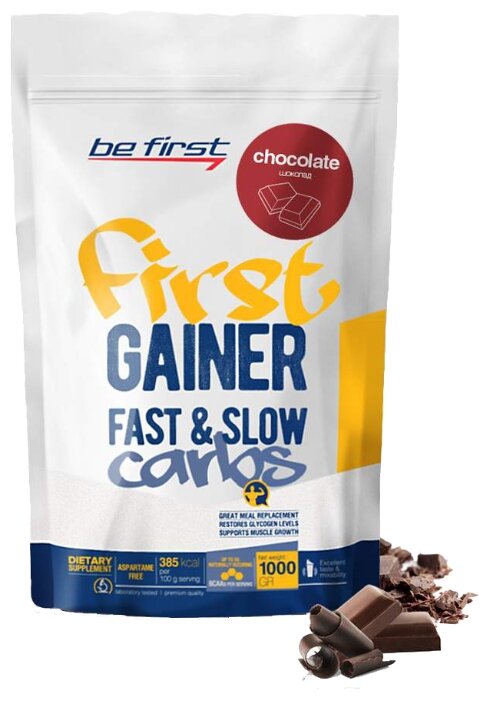 Гейнер Be First First Gainer Fast & Slow Carbs (1000 г) (фото modal 4)
