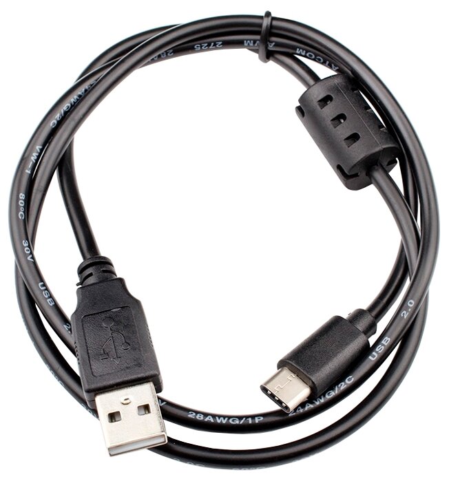 Кабель Atcom USB Type-C - USB (AT6255) 1.8 м (фото modal 2)