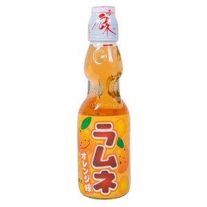 Газированный напиток Hatakosen Ramune Апельсин (фото modal nav 1)