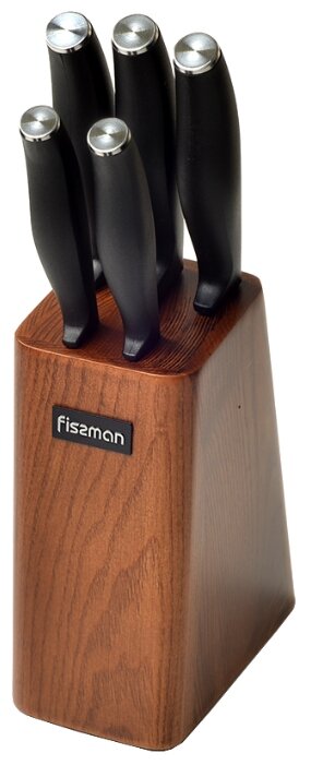 Набор Fissman Tessen 5 ножей с подставкой (фото modal 1)