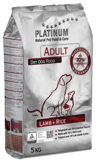 Корм для собак PLATINUM Adult Dog Lamb + Rice (фото modal 3)