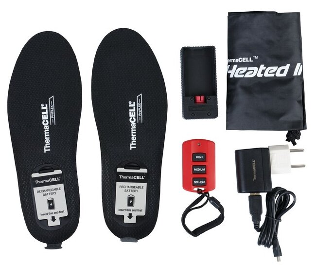 Стельки с подогревом для обуви Thermacell со съемными аккумуляторами (фото modal 2)