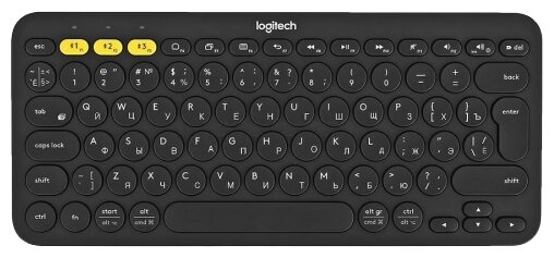 Клавиатура Logitech K380 Multi-Device Black Bluetooth (фото modal 1)