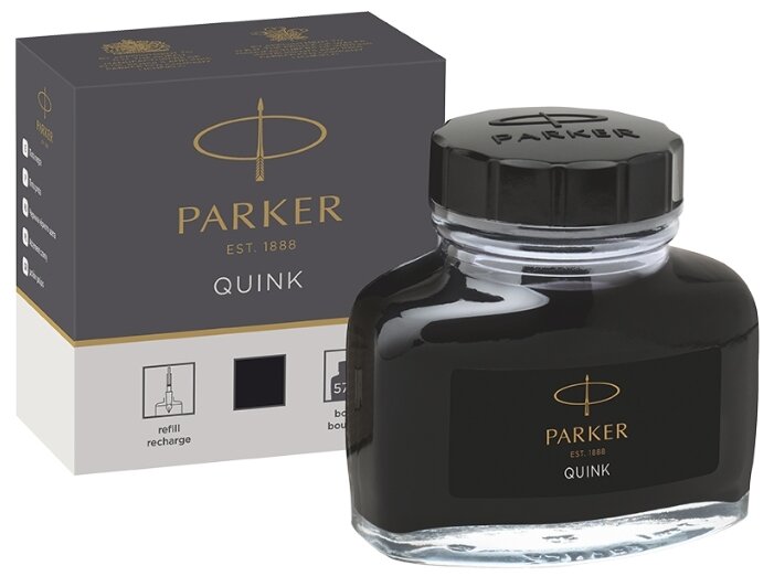 Чернила для перьевой ручки PARKER Quink Ink Z13 57мл (фото modal 1)