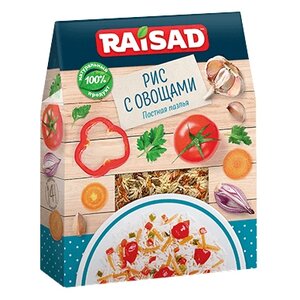 RAISAD Рис с овощами Постная паэлья 200 г (фото modal nav 1)