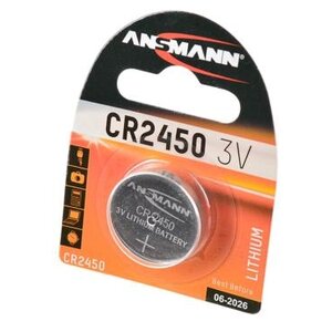 Батарейка ANSMANN CR2450 (фото modal nav 1)
