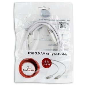Кабель Cablexpert USB - USB Type-C (CCP-USB3-AMCM-6) 1.8 м (фото modal nav 6)