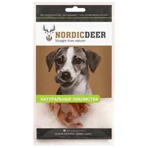 Лакомство для собак Nordic Deer Трахея говяжья кольца (фото modal nav 2)