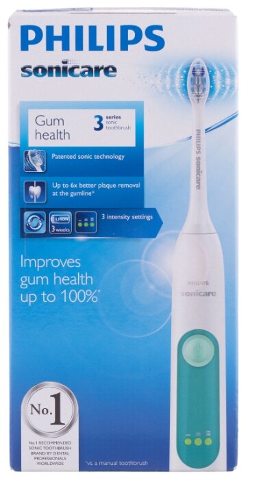 Электрическая зубная щетка Philips Sonicare 3 Series gum health HX6631/01 (фото modal 8)