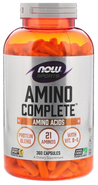 Аминокислотный комплекс NOW Amino Complete (360 капсул) (фото modal 1)