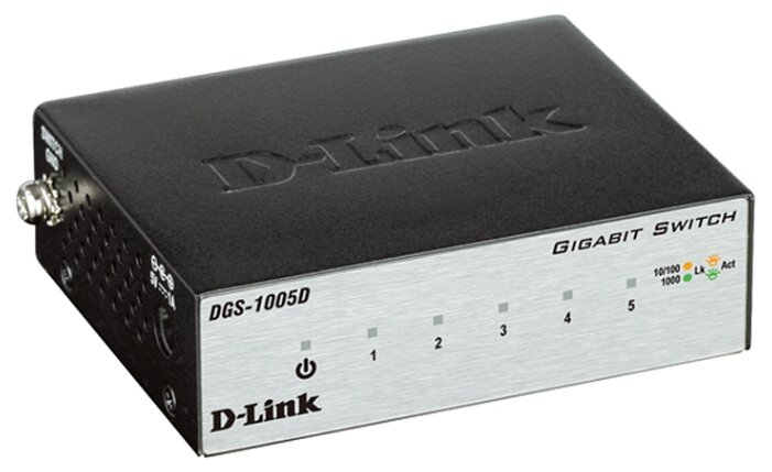 Коммутатор D-link DGS-1005D/H2 (фото modal 1)