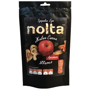 Чипсы NOLTA фруктовые Ароматное яблоко с мексиканской корицей (фото modal nav 1)