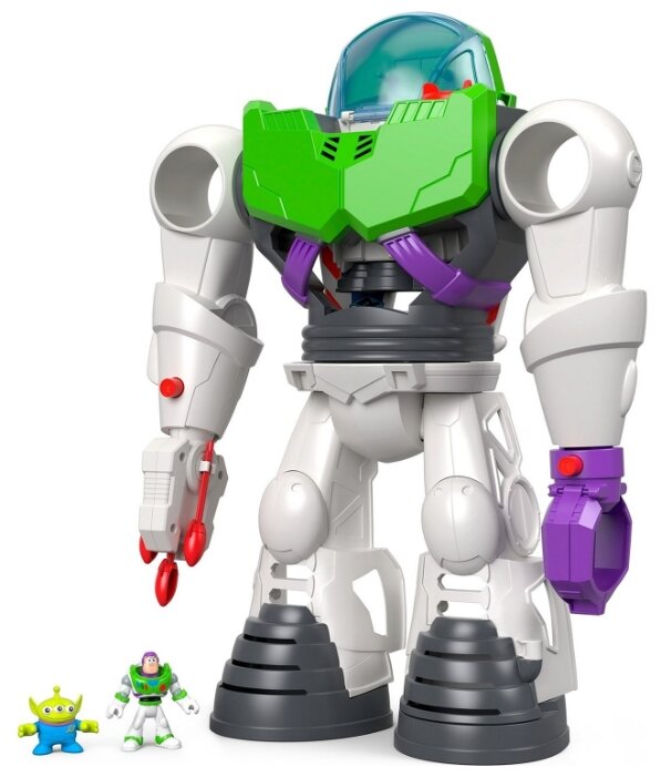 Интерактивная игрушка робот-трансформер Imaginext История игрушек Базз Лайтер GBG65 (фото modal 10)