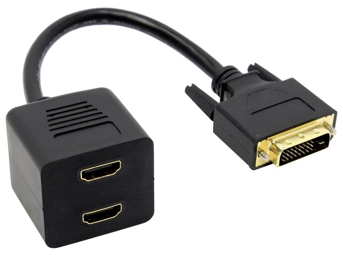 Разветвитель ESPADA DVI-D - 2 x HDMI (фото modal 1)