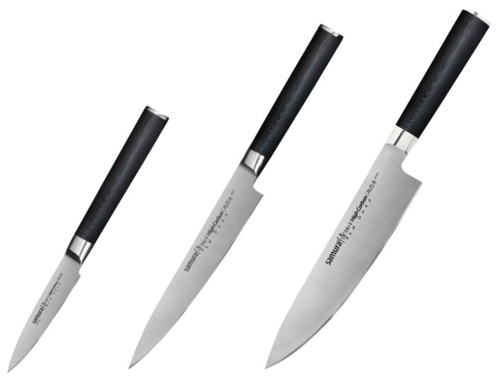 Набор Samura Mo-V 3 ножа SM-0300 (фото modal 1)