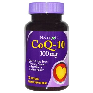 Коэнзим Q10 Natrol CoQ-10 100 mg (30 капсул) (фото modal nav 1)