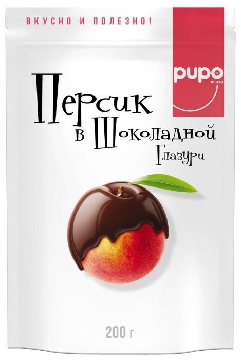 Персик Pupo в шоколадной глазури (фото modal 1)
