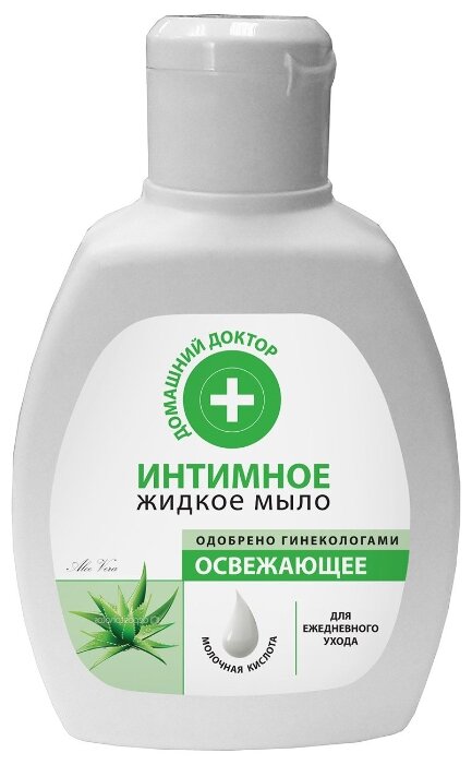 Домашний доктор Жидкое мыло для интимной гигиены Освежающее, 200 мл (фото modal 1)
