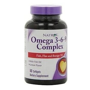 Омега жирные кислоты Natrol Omega 3-6-9 Complex 1200 mg (60 капсул) (фото modal nav 2)