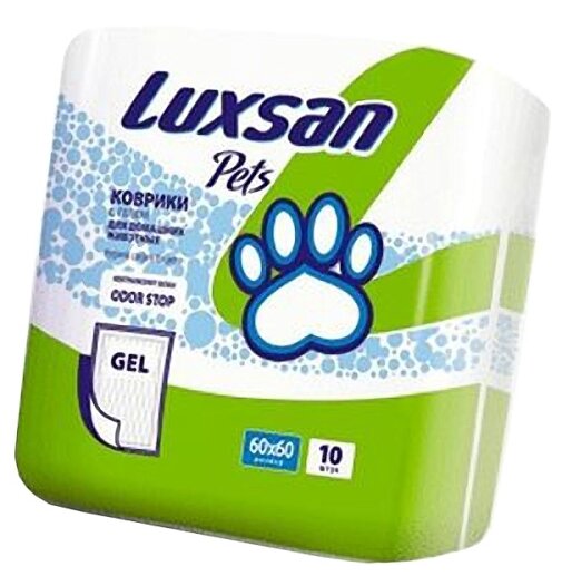 Пеленки для собак впитывающие Luxsan Pets Gel 60х60 см (фото modal 1)