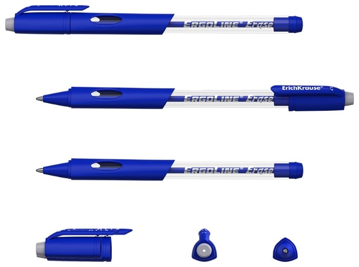 ErichKrause Ручка гелевая со стираемыми чернилами ErgoLine Erase, 0.7 мм (41546) (фото modal 2)