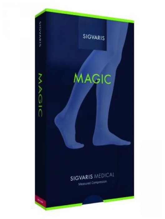 Чулки Sigvaris Magic закрытый мысок 1 класс MG1 (фото modal 2)