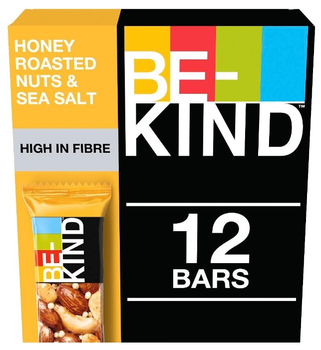Ореховый батончик KIND Honey Roasted Nuts & Sea Salt, 12 шт (фото modal 2)