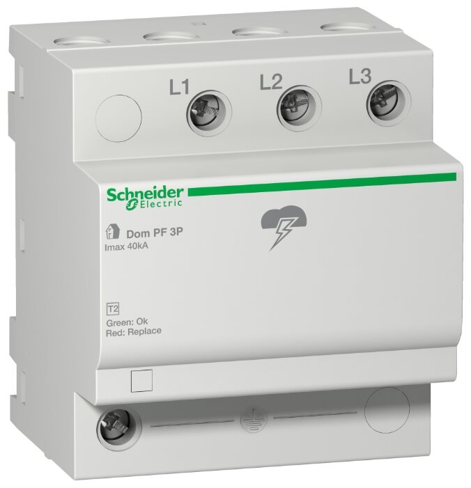 Устройство защиты от перенапряжения для систем энергоснабжения Schneider Electric 16374 (фото modal 1)