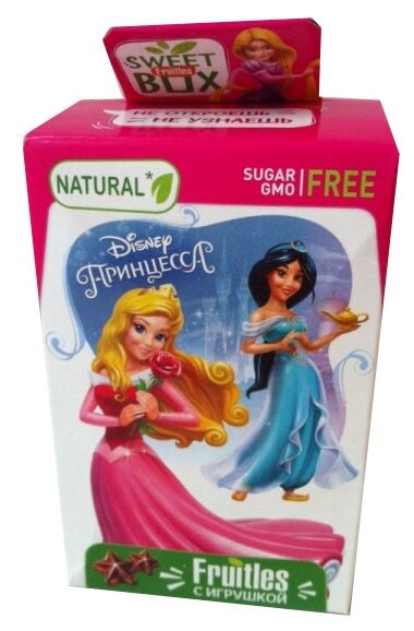 Пастила Sweet Box Fruitles Disney Принцессы с игрушкой 5 г (фото modal 1)