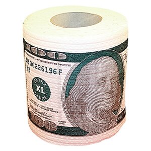 Туалетная бумага Эврика 100 долларов (фото modal nav 1)