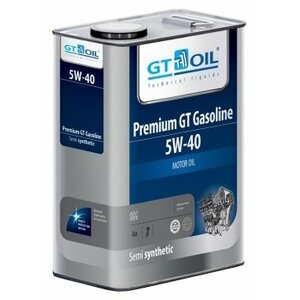 Моторное масло GT OIL Premium GT Gasoline 5W-40 4 л (фото modal nav 1)