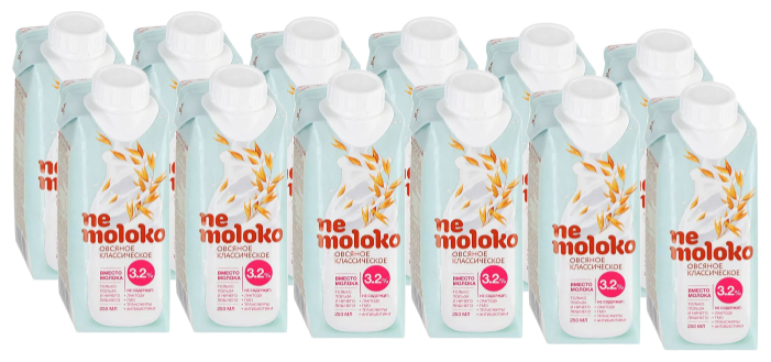 Овсяный напиток nemoloko Классическое 3.2% (фото modal 9)