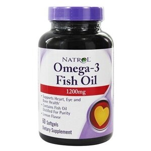 Рыбий жир Natrol Omega-3 Fish Oil 1200 mg (60 капсул) (фото modal nav 1)