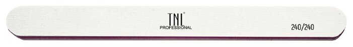 TNL Professional Пилка узкая улучшенное качество, 240/240 грит (в индивидуальной упаковке) (фото modal 1)