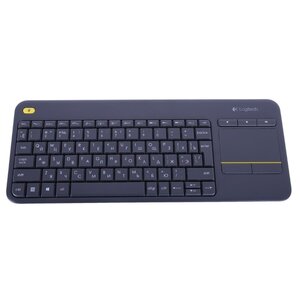 Клавиатура Logitech Wireless Touch Keyboard K400 Plus Black USB (фото modal nav 2)