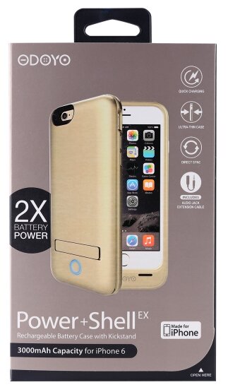 Чехол-аккумулятор Odoyo Power+Shell Ex для Apple iPhone 6/iPhone 6S (фото modal 13)