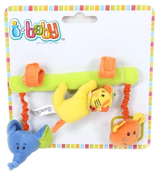 Подвесная игрушка I-Baby Друзья из джунглей (B-8079) (фото modal 1)
